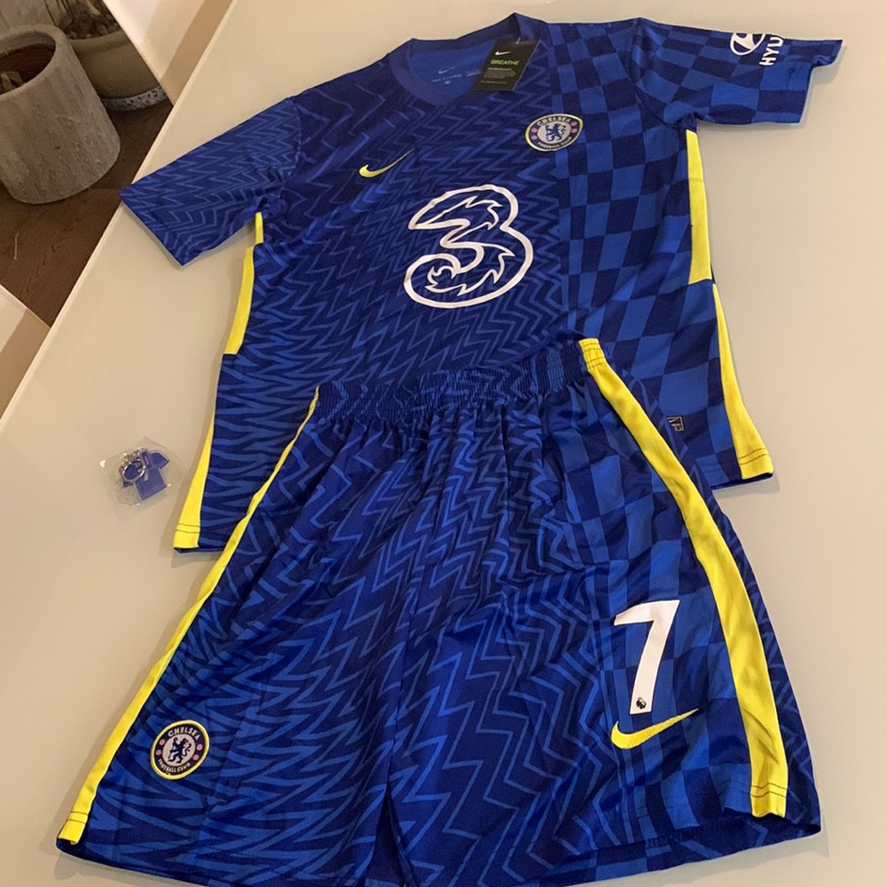 Nike dri-fit soccer jersey and shorts - Kante